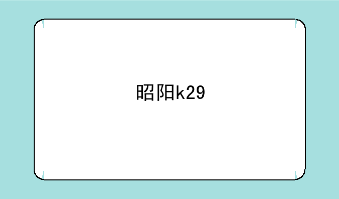 昭阳k29